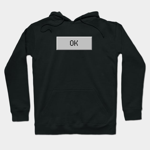 OK – Vaporwave Aesthetic Button Hoodie by MeatMan